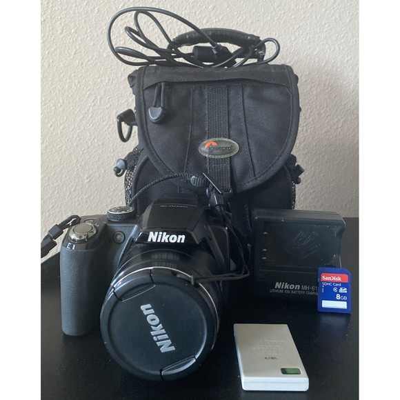 Nikon Cameras, Photo & Video Nikon Coolpix P9 21mp Digital Camera Bundle 24x Lens Flip Up